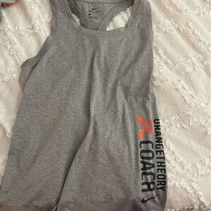 orange theory coach tank nike